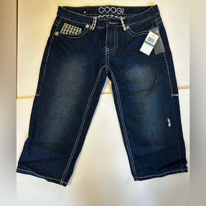 NWT Vintage Coogi Long-Shorts/Capri Jeans. Women’s size 9/10